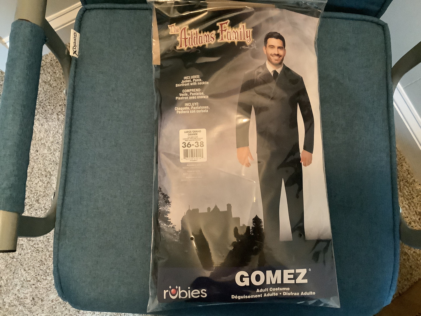 Gomez Addams -Adult Large