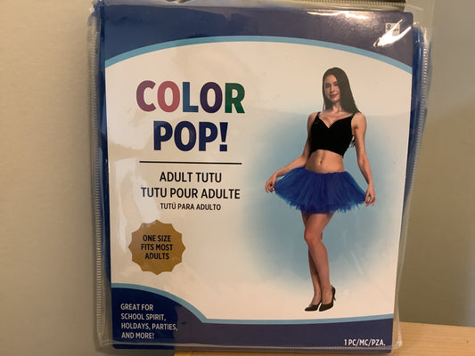 Color Pop Tutu - Blue - Adult One Size