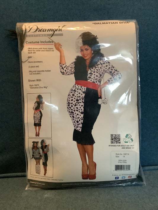 *Dalmatian Diva - Adult 3X