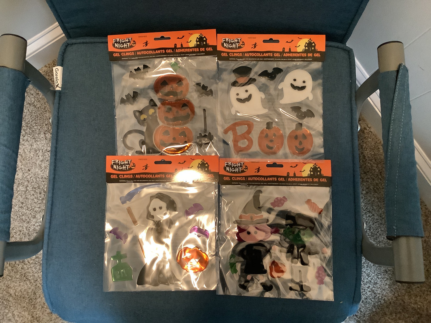 Gel Window Clings Assorted