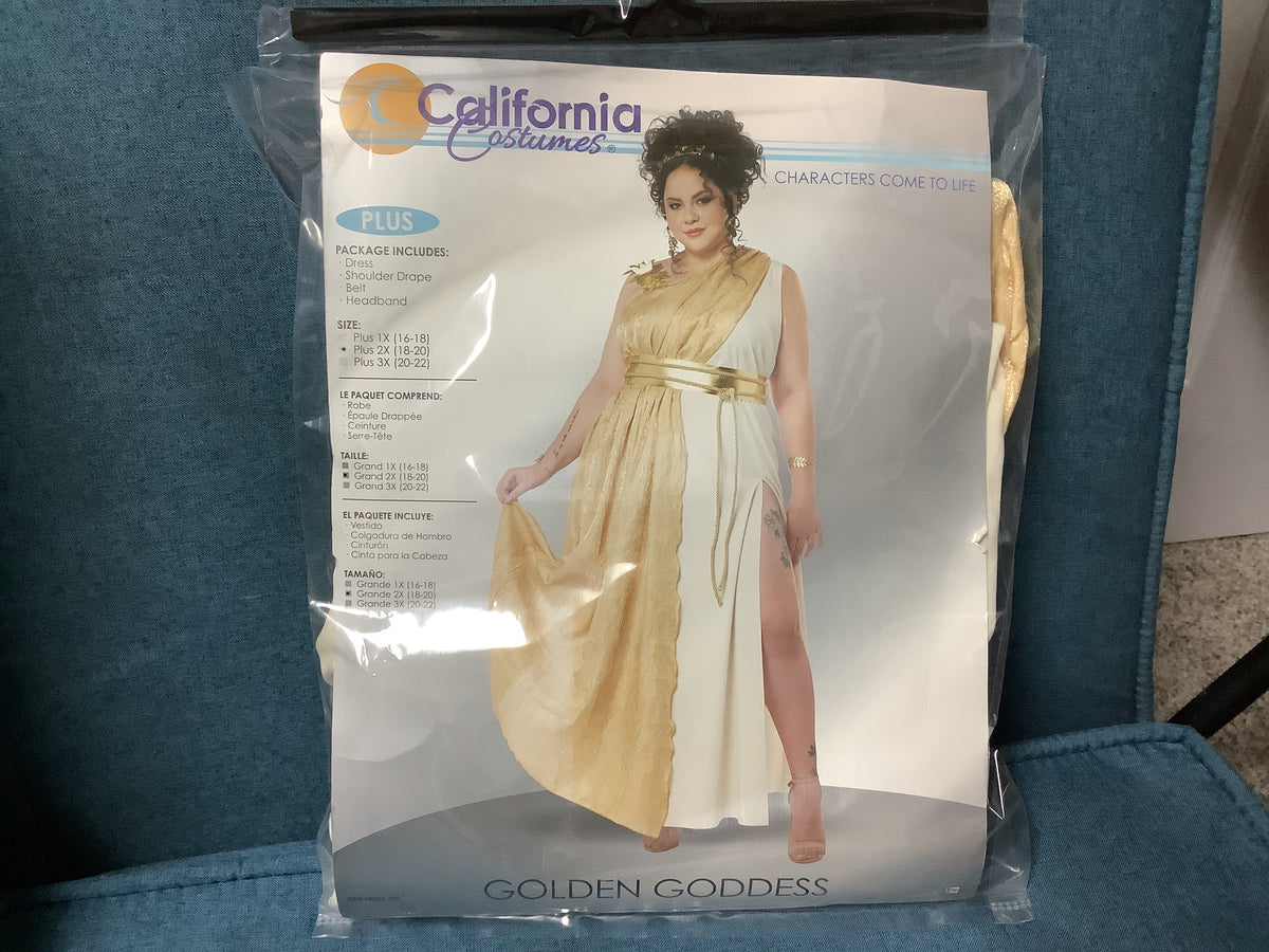 Golden Goddess - Adult 2X (18-20)