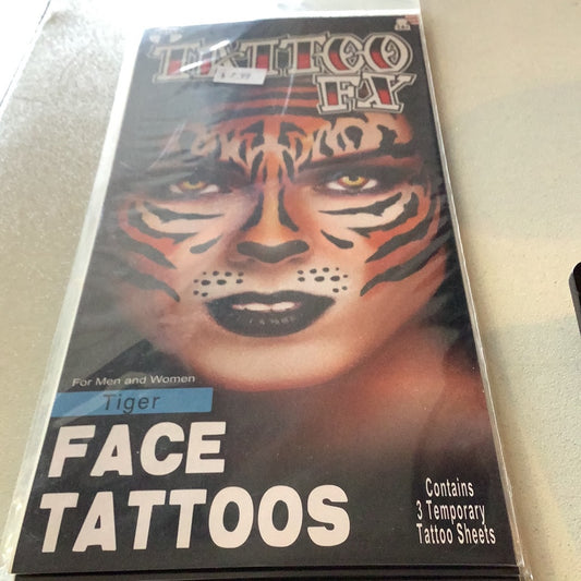 *Tiger Face Tattoos
