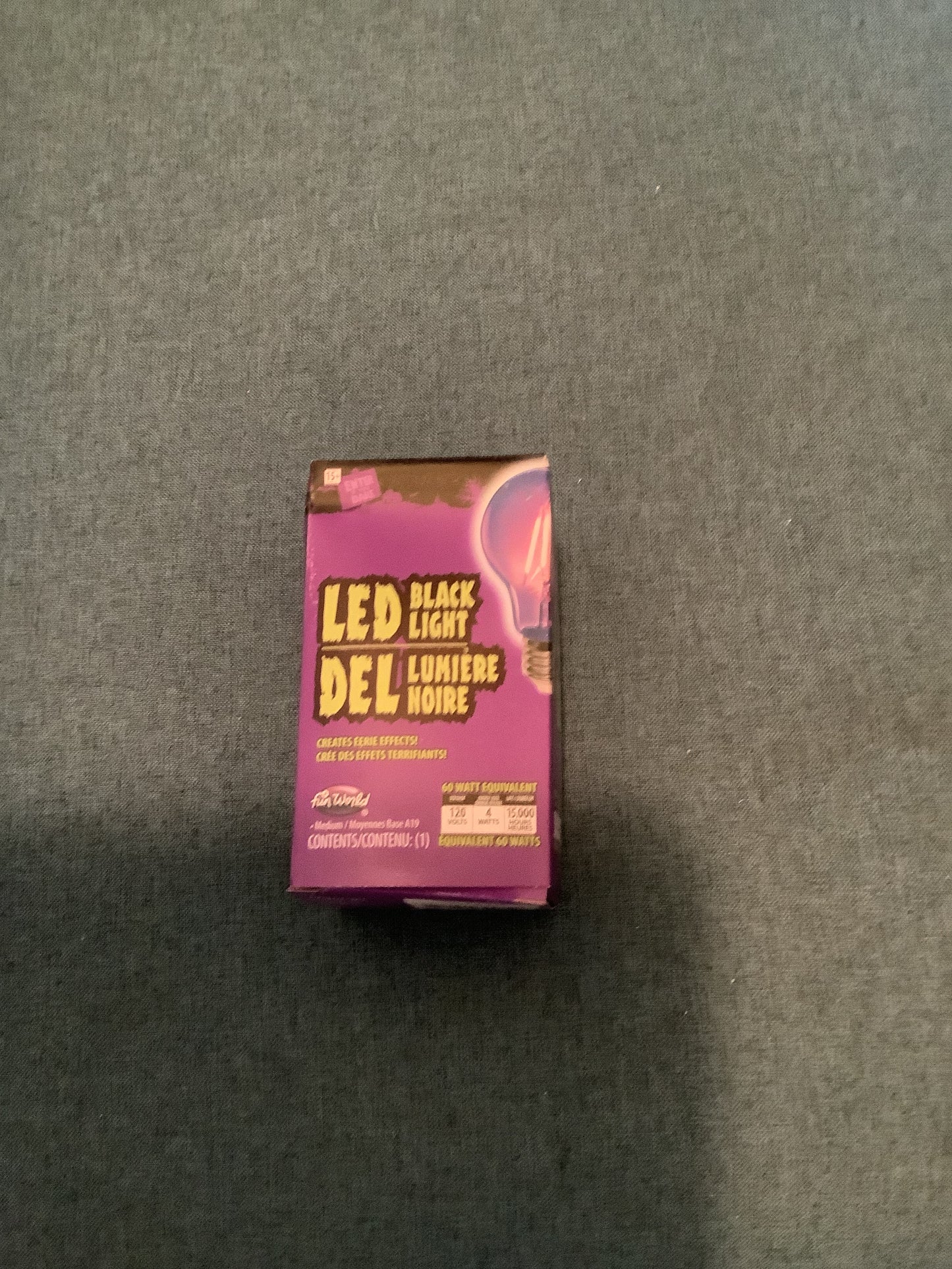 LED Black Light Bulb - 60w