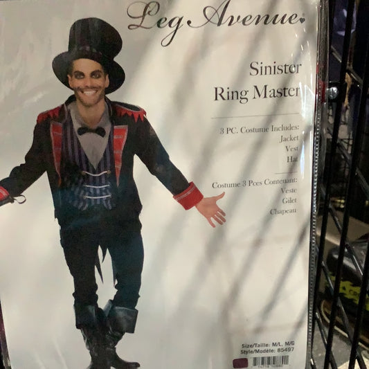 *Sinister Ring Master - Adult