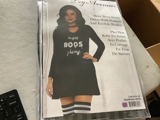 More Boos Jersey Dress - MD