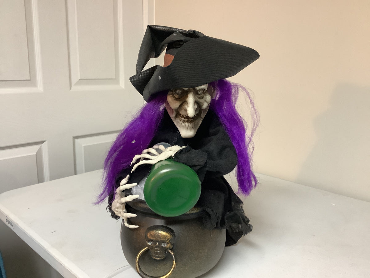 Witch Pouring the Potion