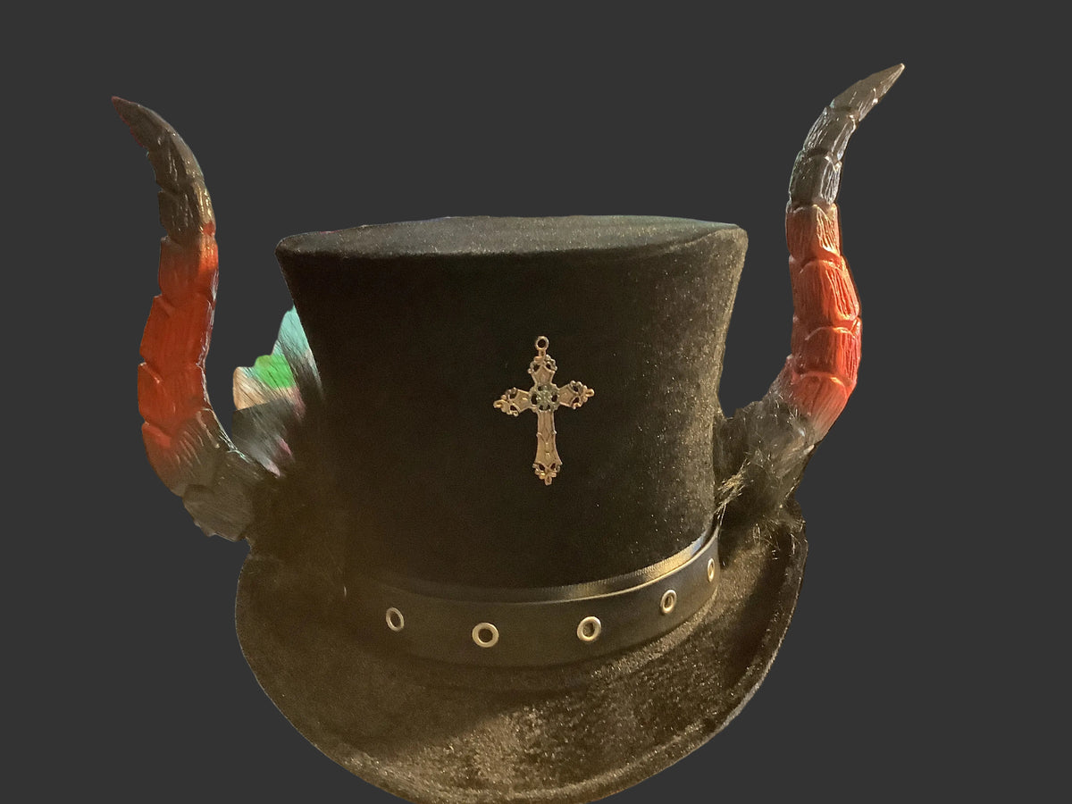 Deluxe Devil Top Hat