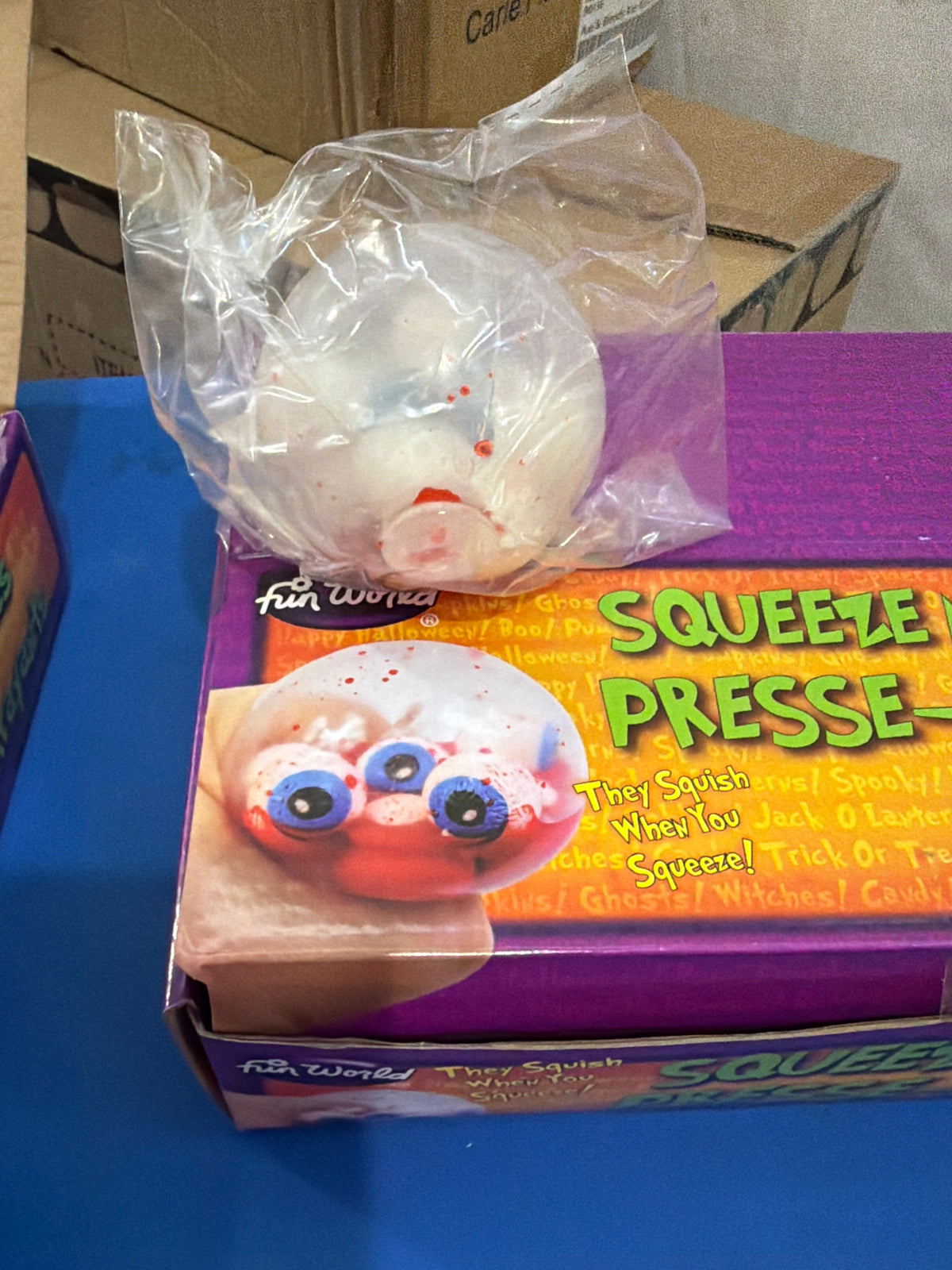 Scary Squeezies - Eyeballs and fingers