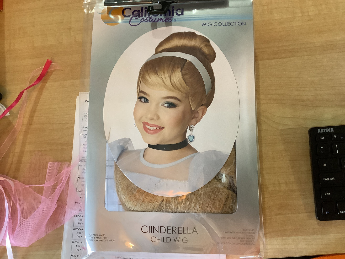Cinderella Wig - Childs