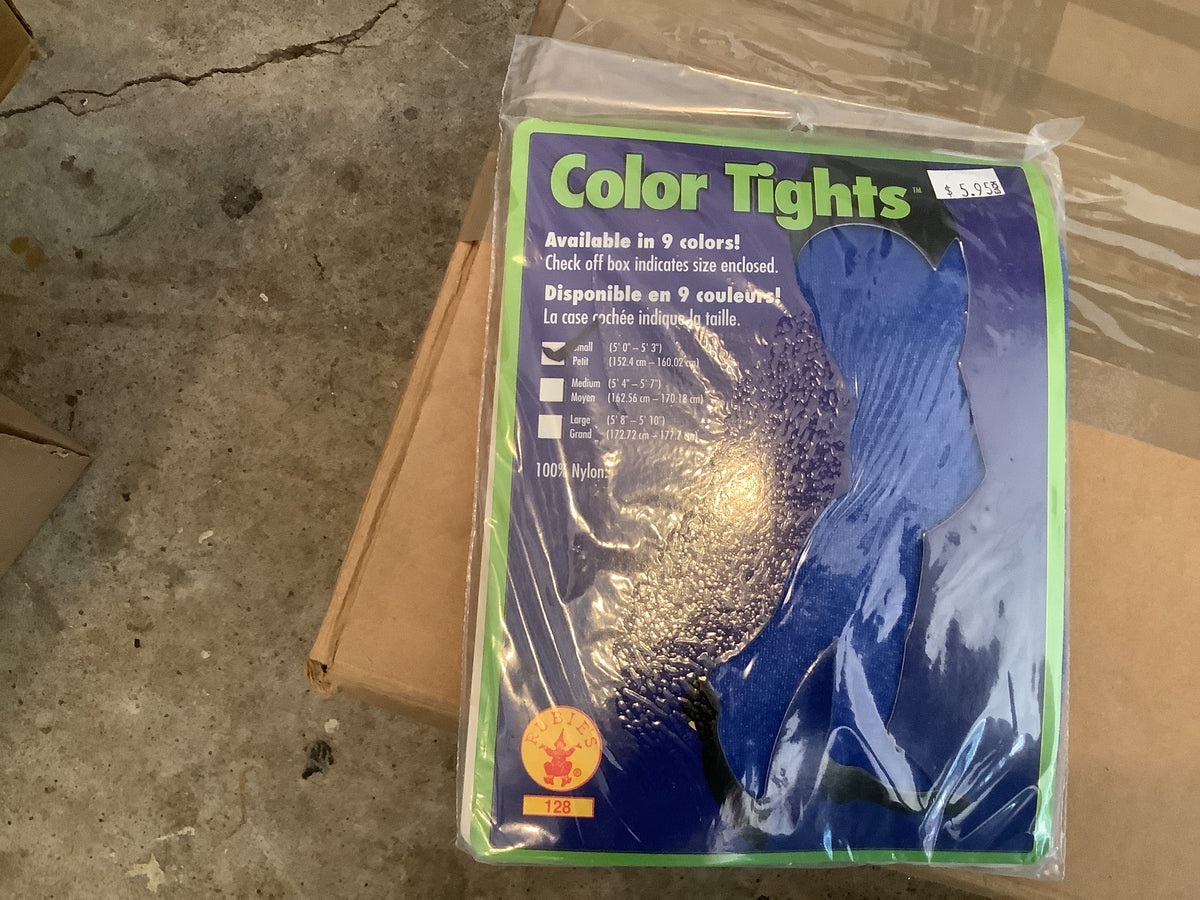Adult Tights - Blue - Large