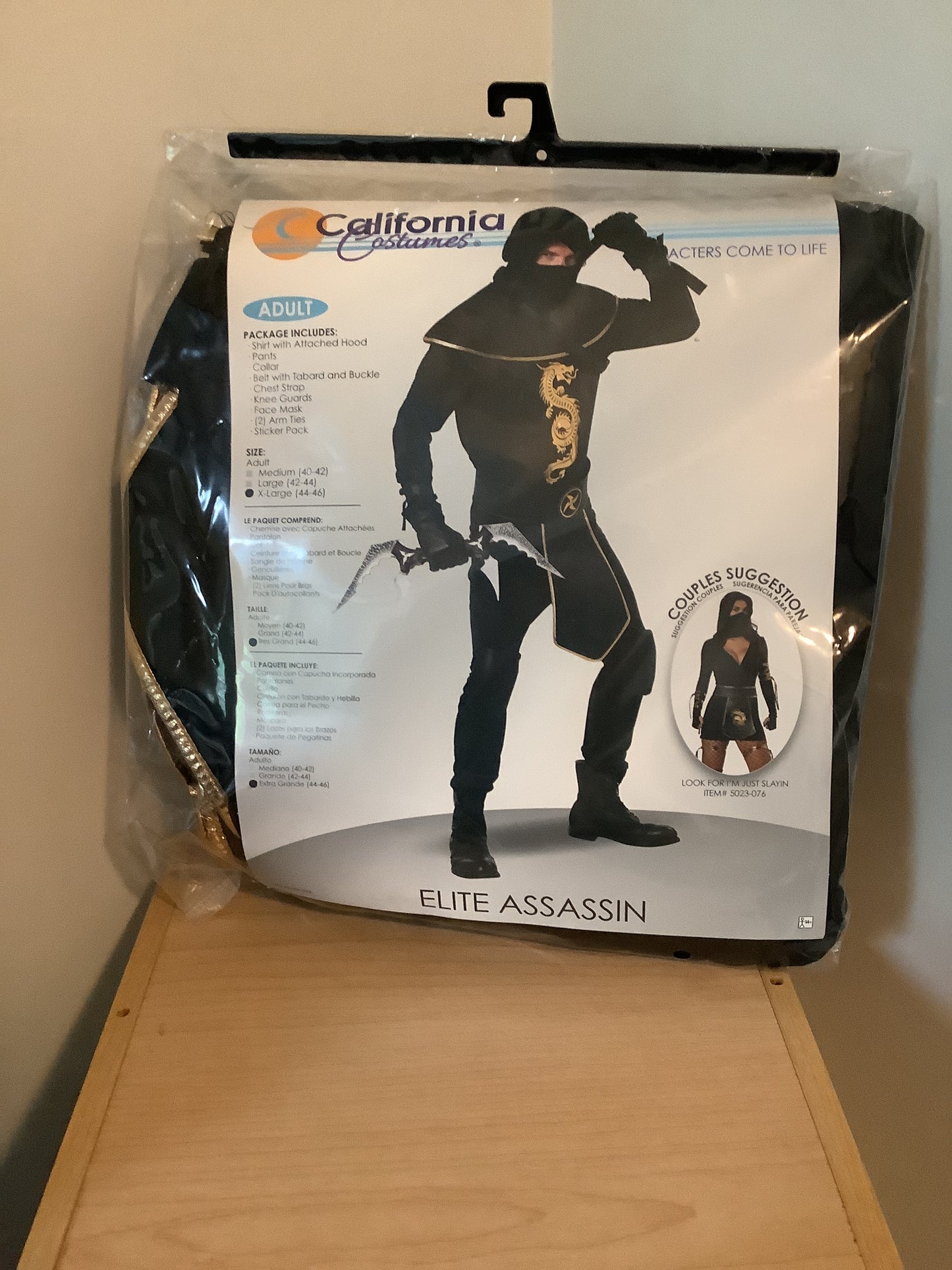 *Elite Assassin Adult Large (42-44)