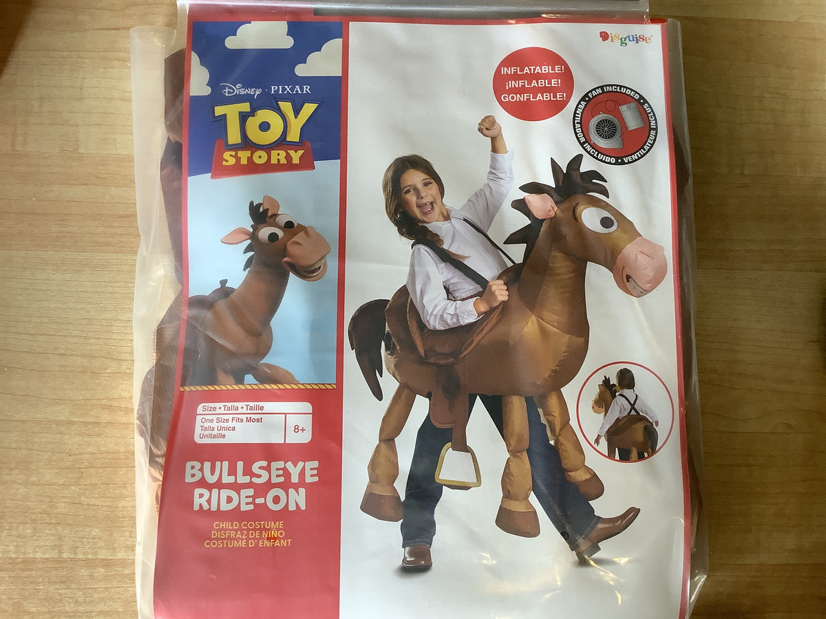 Toy Story - Inflatable Bullseye Ride-On - Child One Size