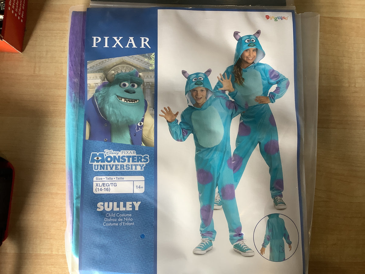 Disney Pixar - Monsters University - Sulley Jumpsuit - Child XL (14-16)
