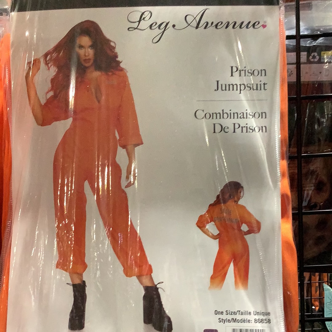 Prison Jumpsuit - Adult Female