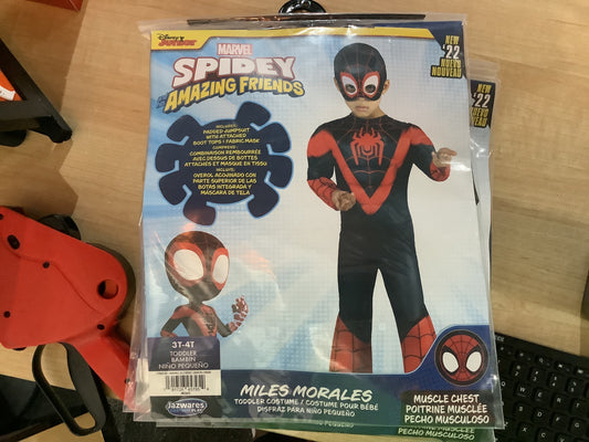 Marvel Spidey Muscle Chest 3T-4T