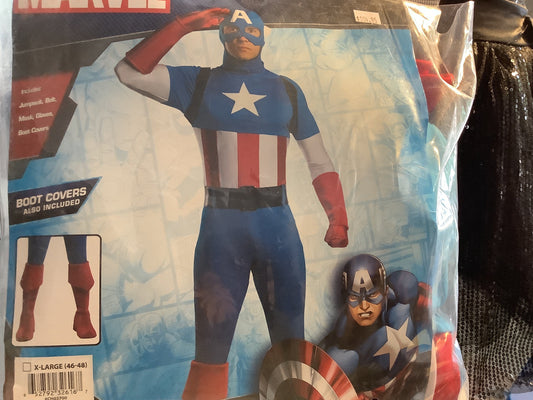 Adult Captain America - XL