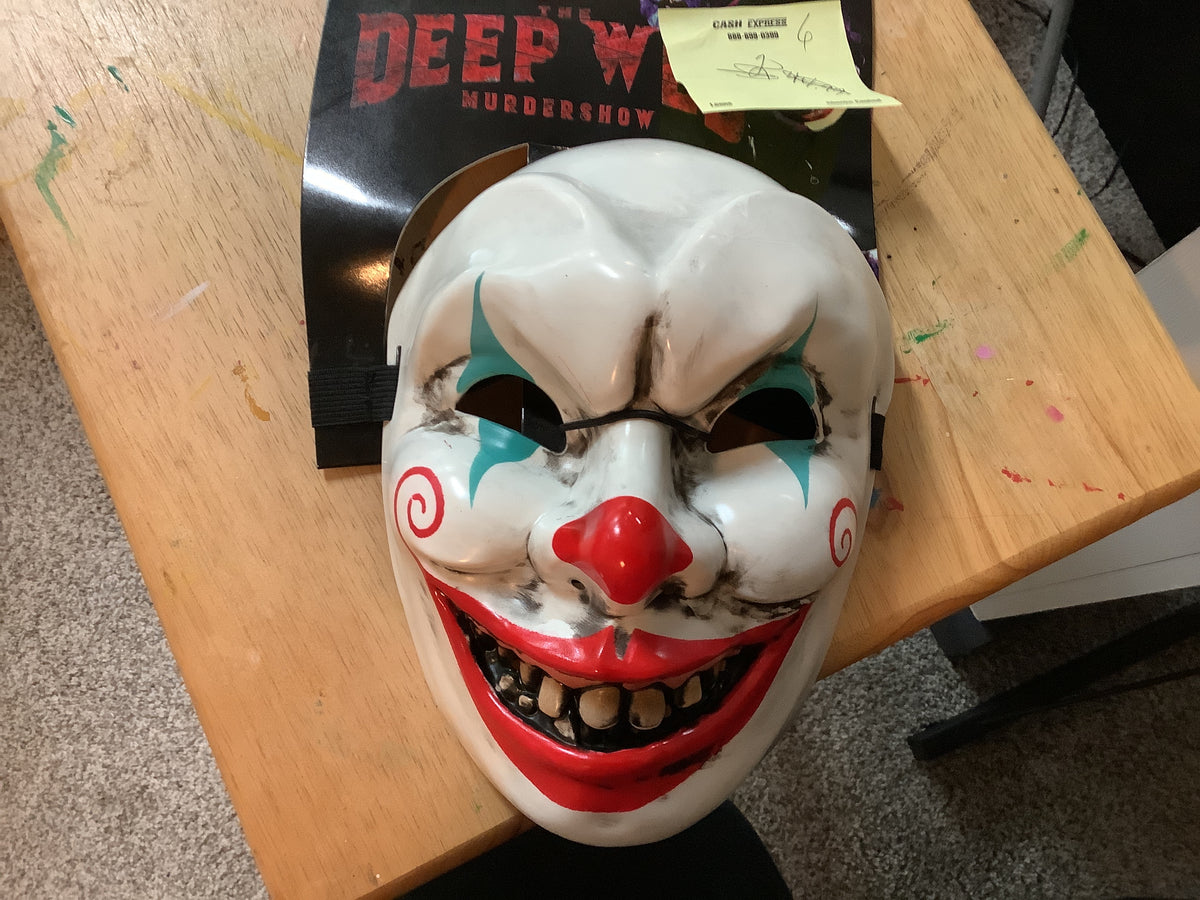 Deep Web Murdershow Gnarly the Clown Mask