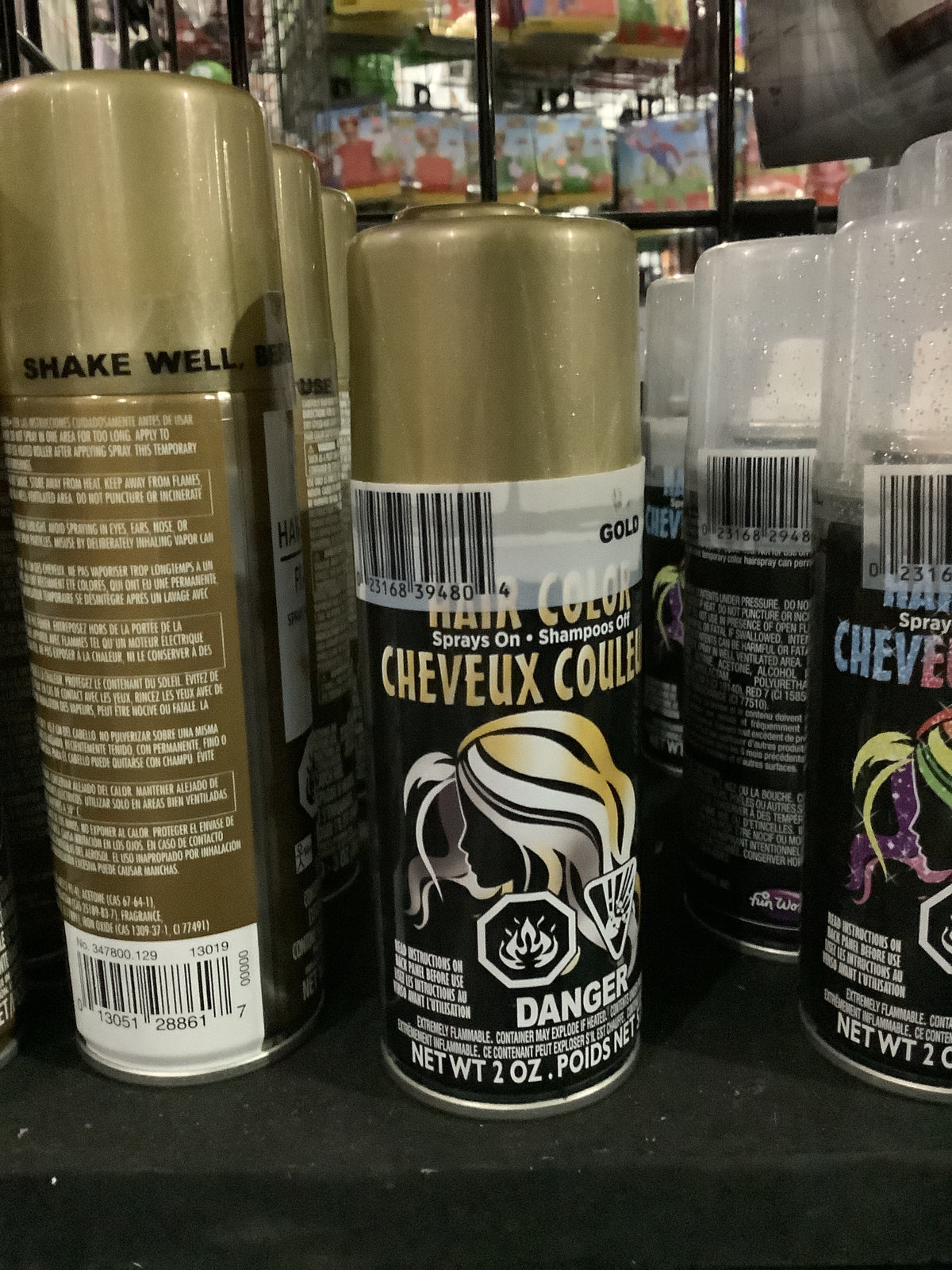 *Hair Color-Gold