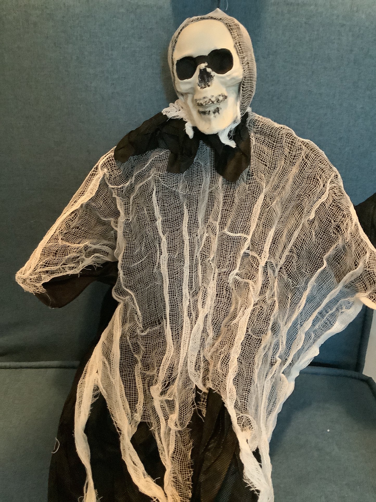 Fright Night - Hanging skeleton w/shroud