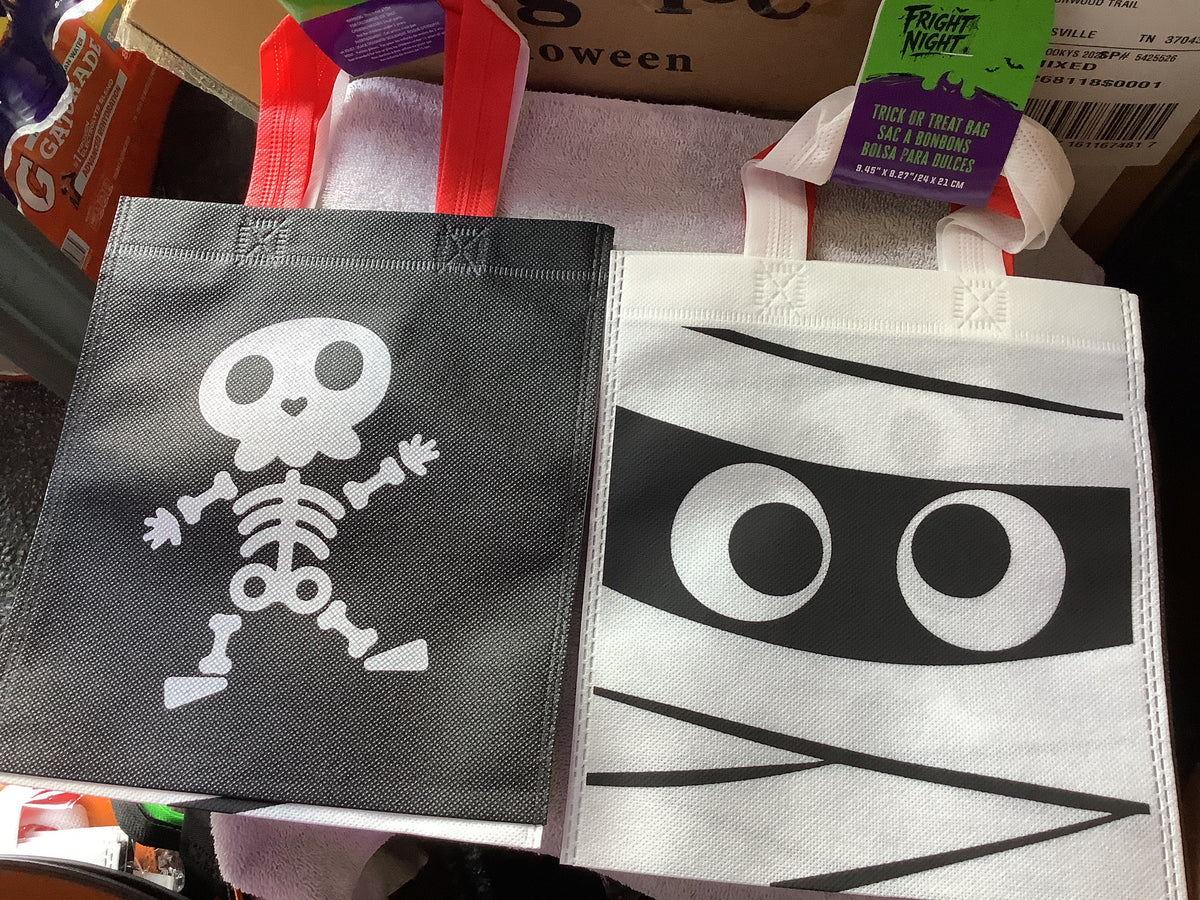 Small Trick or Treat Bag - 2 pack - Assorted