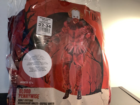 Bloody Pennywise - Welcome To Derry - Adult - LG