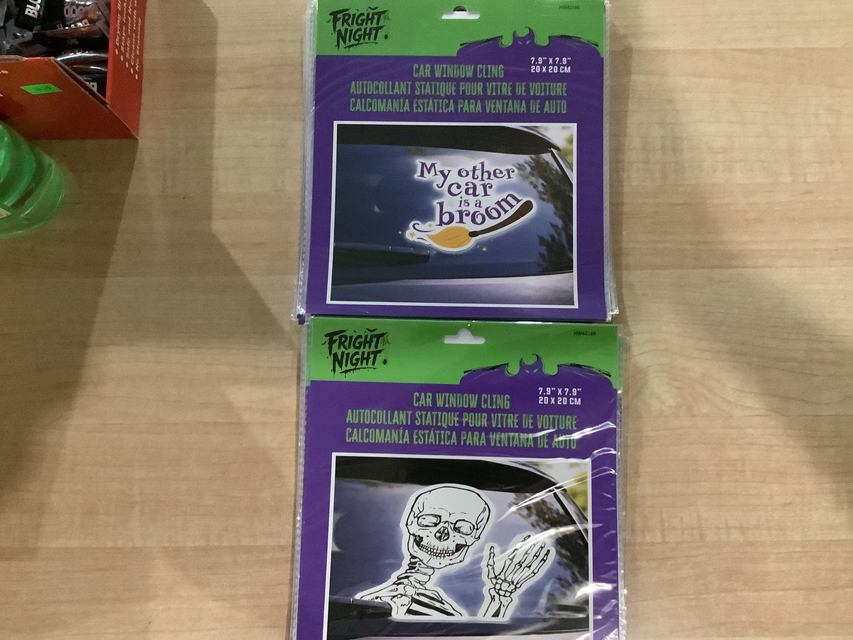 Car Window Clings - Assorted