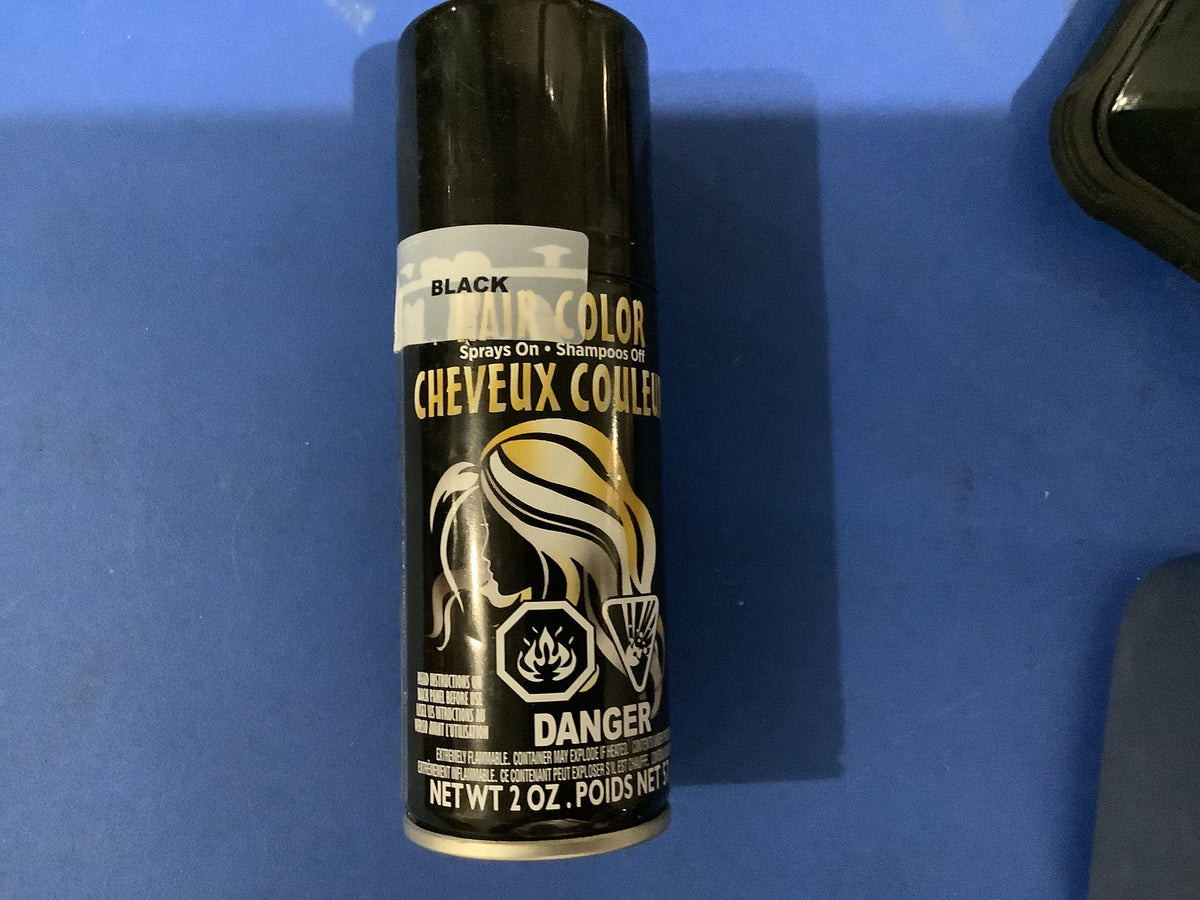 Black Hair Color Spray