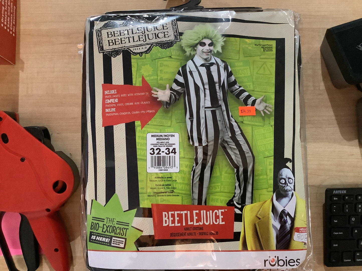 * Beetlejuice - Adult Medium (32-34)