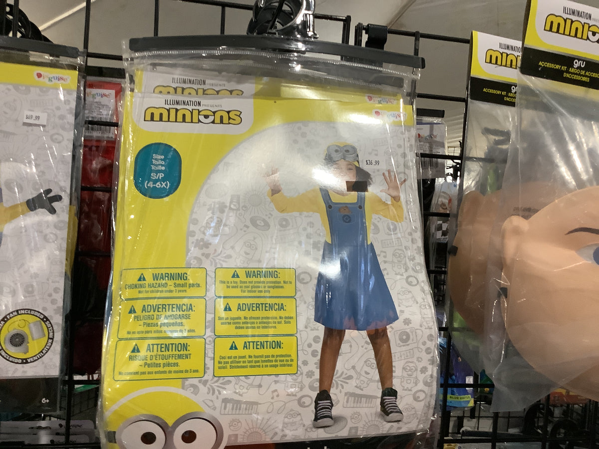 Minion Female Child Bob - S (4-6X)