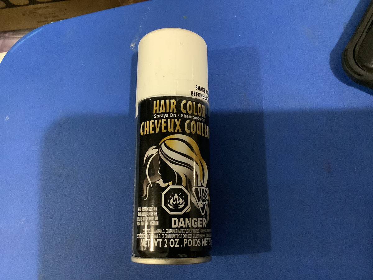 White Hair Color Spray