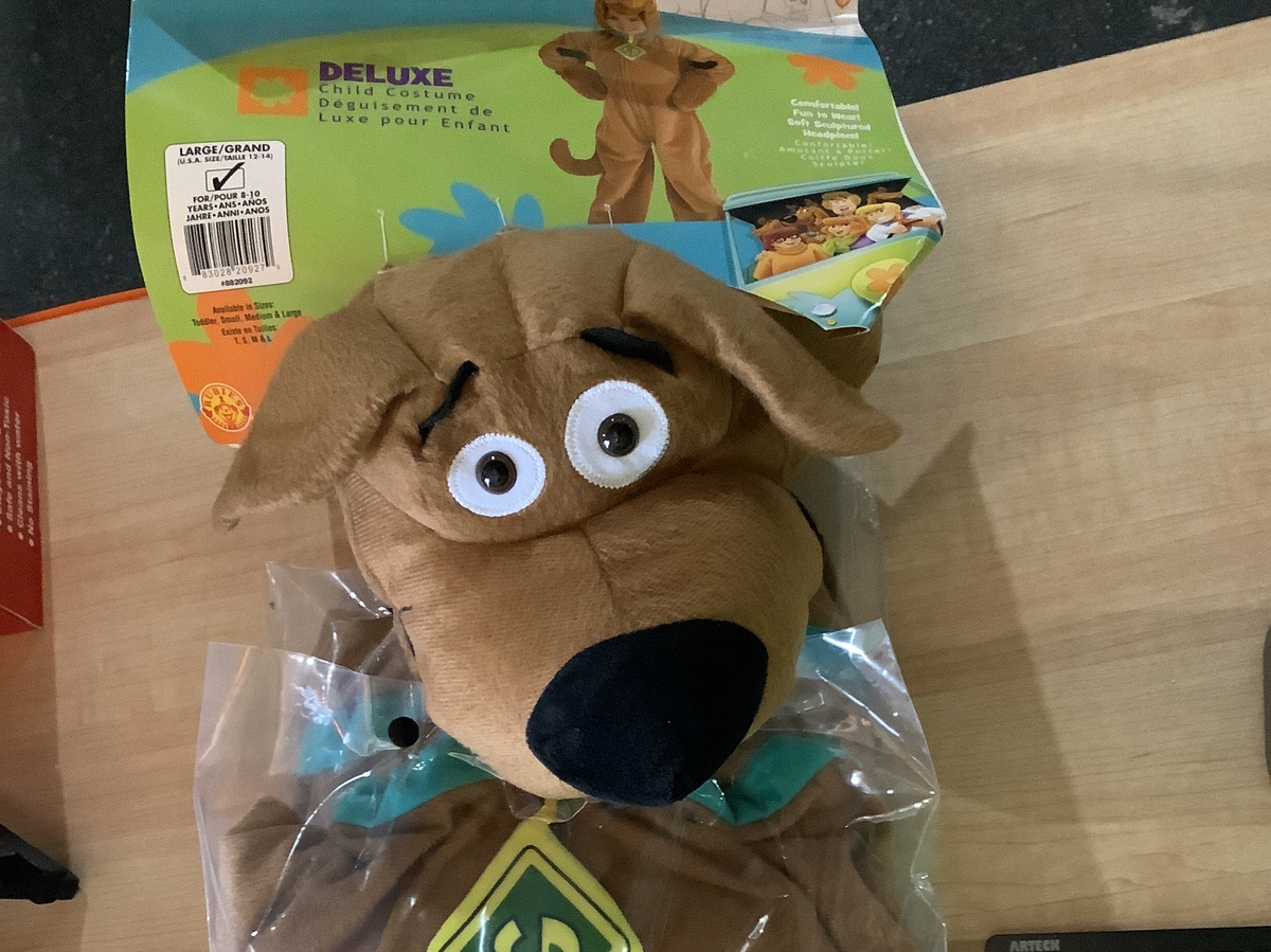 Scooby-Doo Deluxe Child (Med)