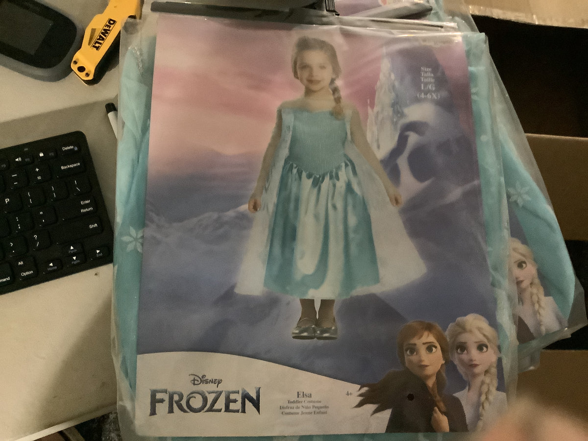 *Disney Frozen Elsa - Child Large (4-6X)