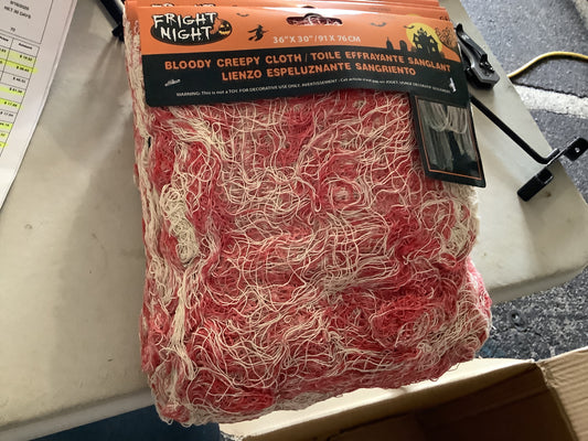 *Torn Creepy Cloth - Bloody