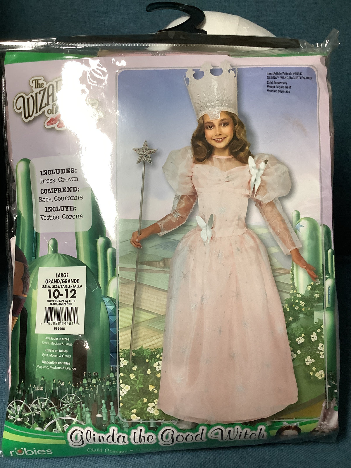 Glinda the Good Witch Deluxe - Child Large (10-12)