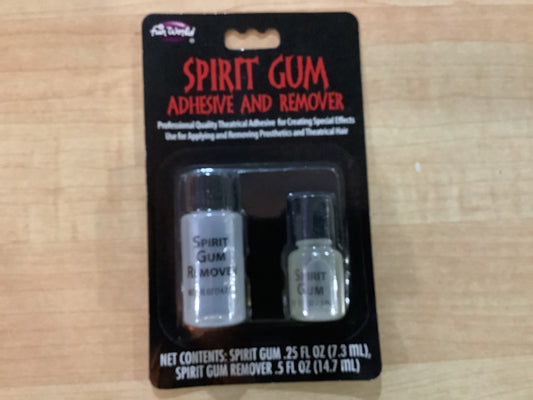 Spirit Gum Adhesive and Remover