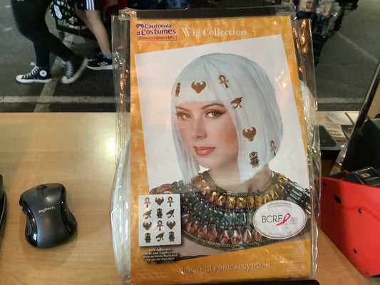 Hair-O-Glyphics Egyptian Wig