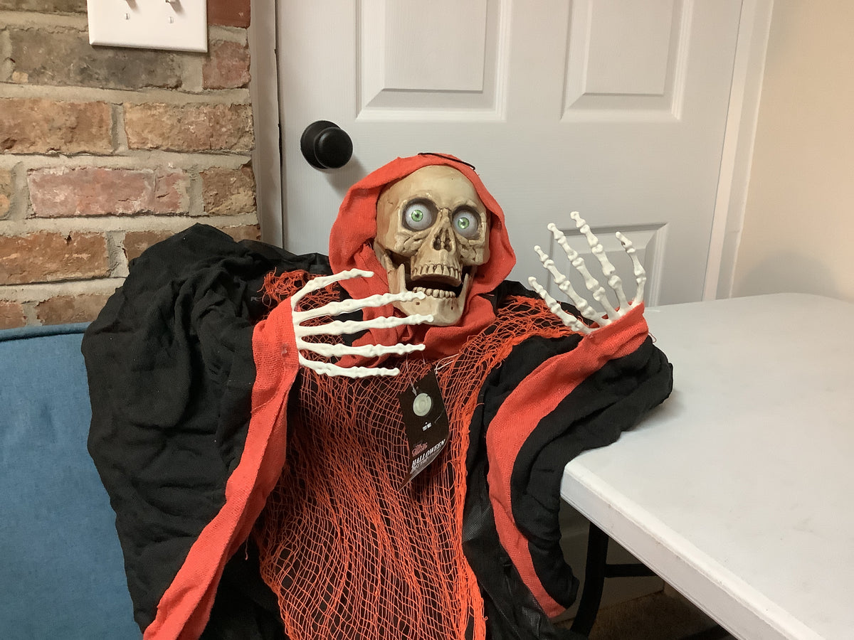 6 ft Hanging Animated Reaper