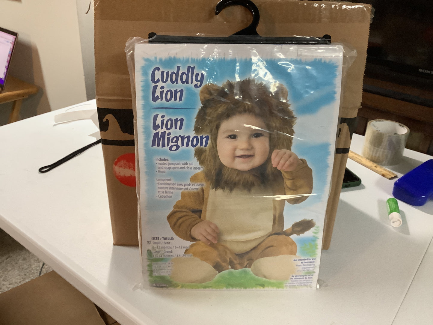 Cuddly Lion - SM-6-12 months