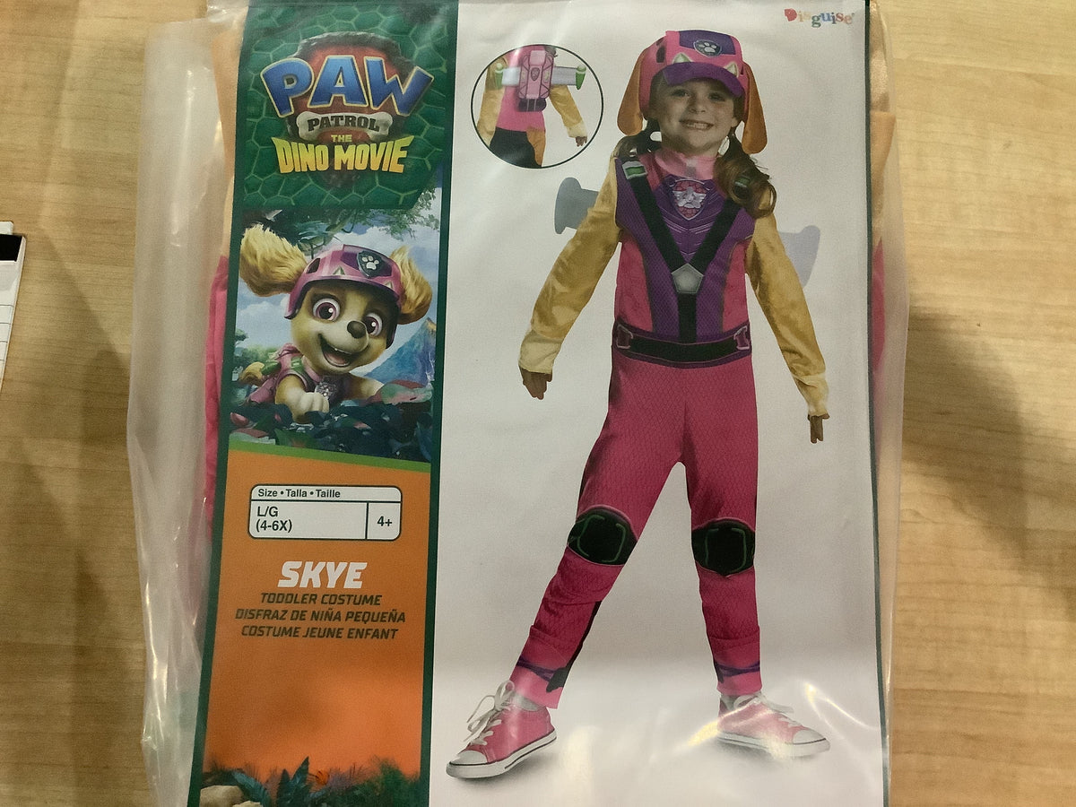 Paw Patrol Dino Movie - Skye - Toddler Small (2T)
