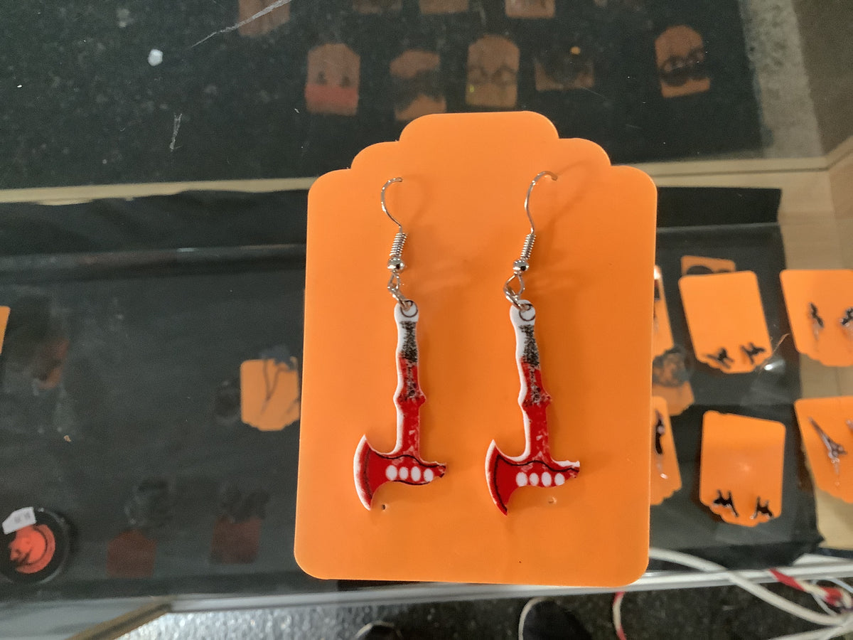 Hatchet Earrings