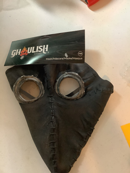 Plague Doctor Black Mask