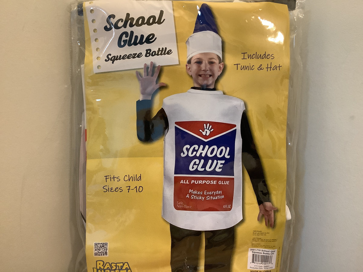 School Glue Squeeze Bottle - Child 7-10