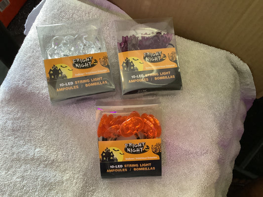 10 - LED String Lights - Assorted