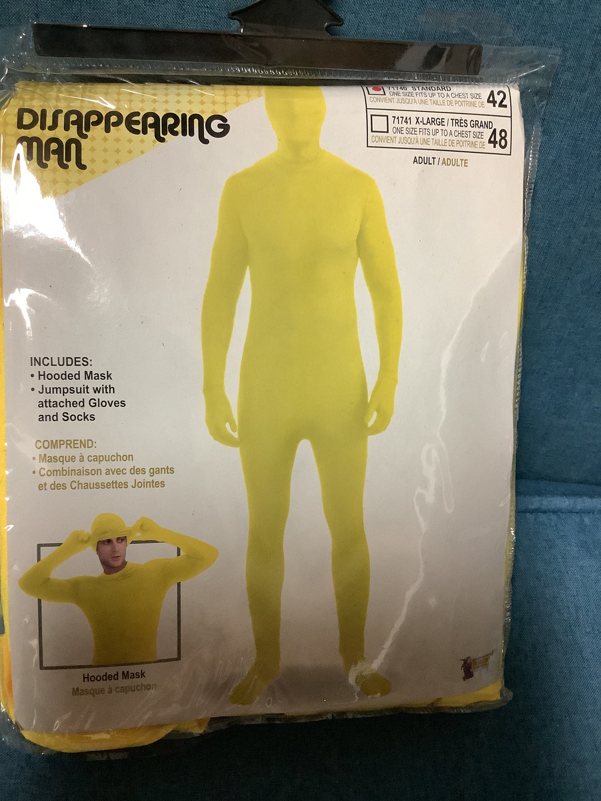 Yellow Disappearing man  - standard