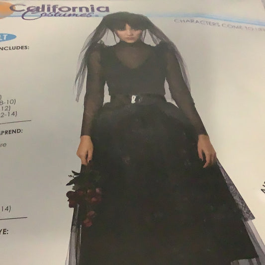 *Dark and Dreadful - Wednesday - Adult Large (10-12)