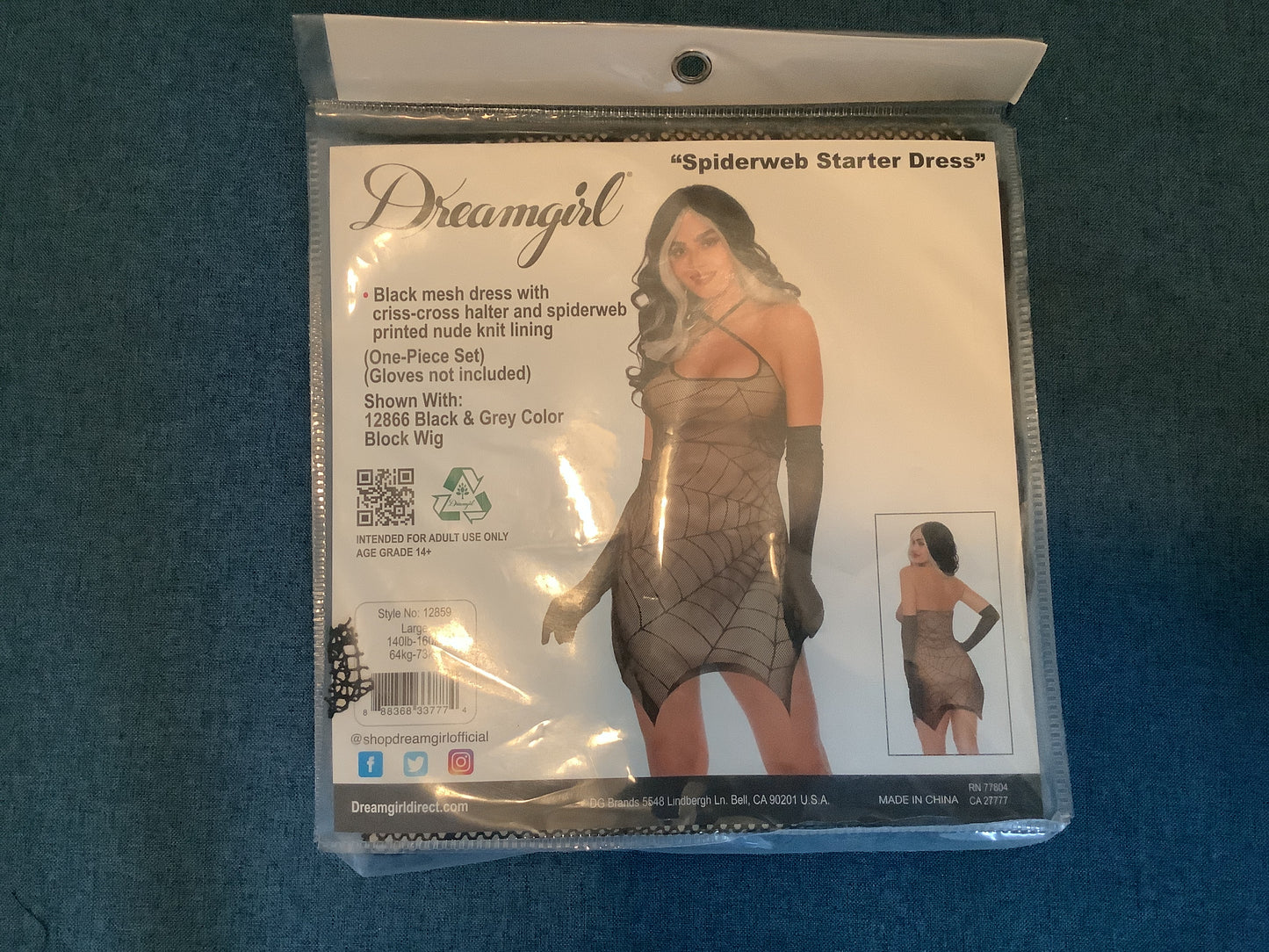 Spiderweb Starter Dress - Adult S