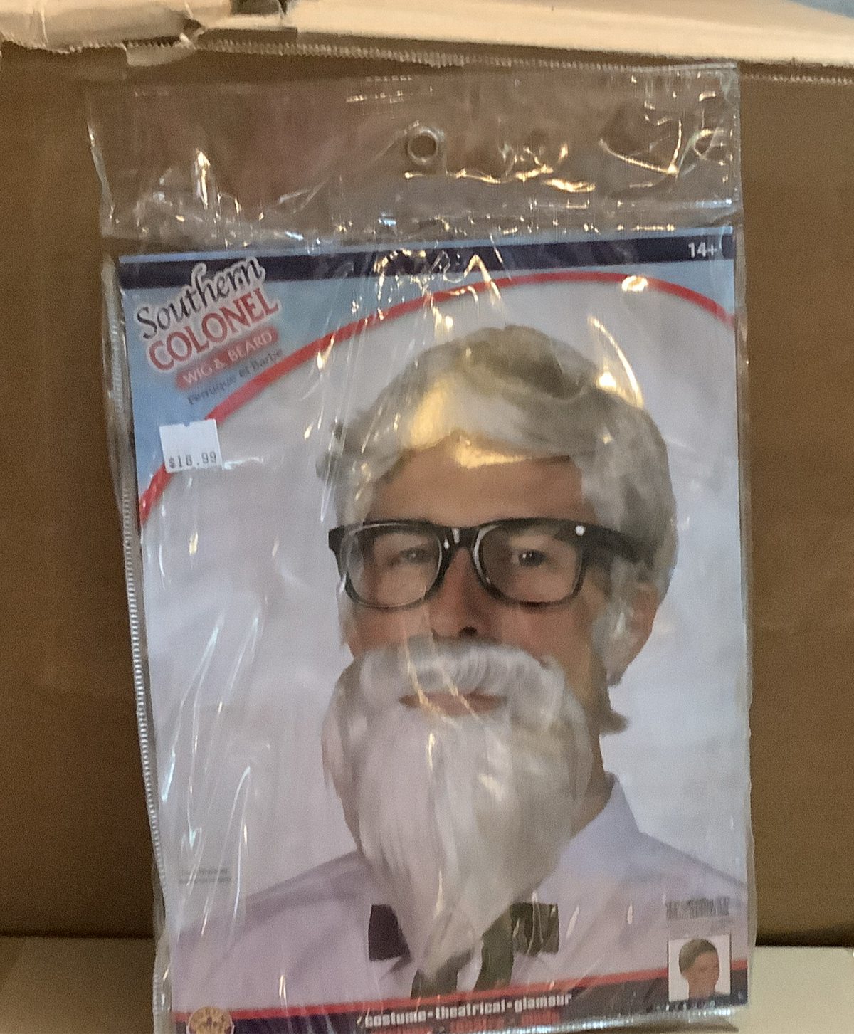 Southern Colonel Wig & Beard