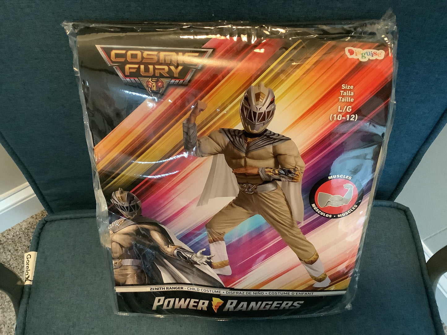 Zenith Power Ranger Cosmic Fury Classic Muscle Boys - LG (10-12)