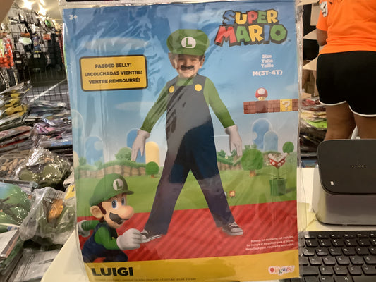 Super Mario - Luigi - Toddler XS (3T-4T)
