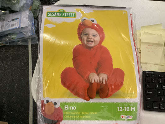 Sesame Street - Elmo Comfy Fur - Infant (12-18mo)
